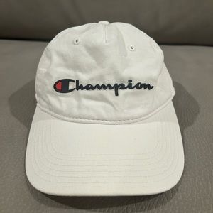 Champions white hat